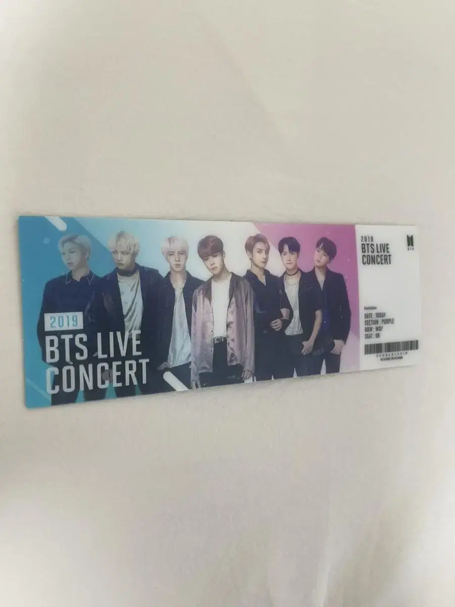 Btsbangtan Boys BTS WORLD lenticular Ticket merchandise for sale!!!