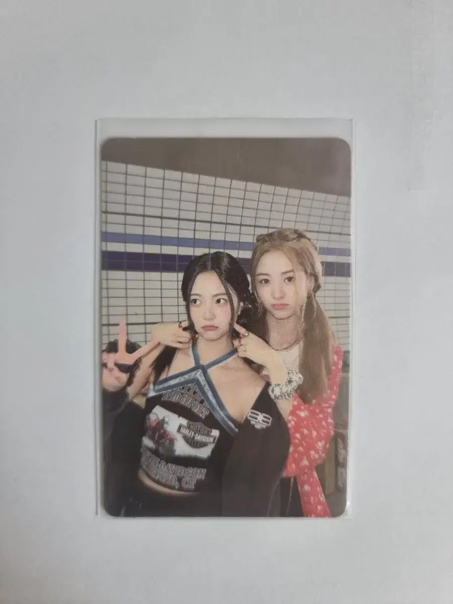 Le sserafim yunjin eunchae Antifragile Unit Photocard