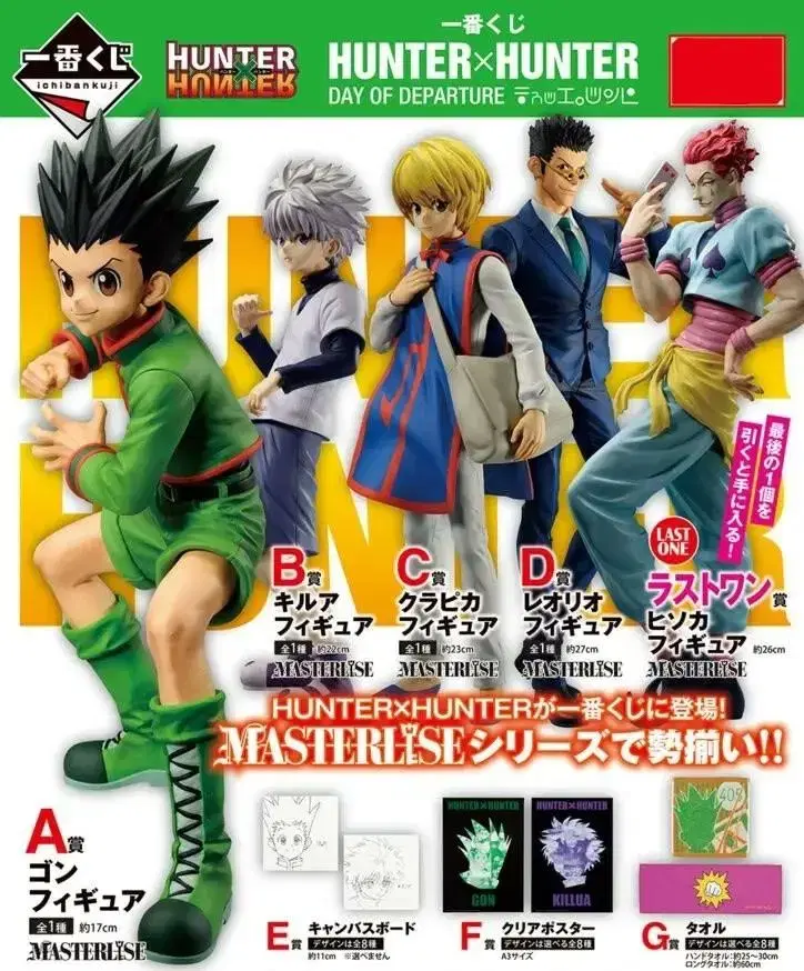 Hunter x Hunter DAY OF DEPARTURE Online Kuji Ichiban Kuji First Lottery