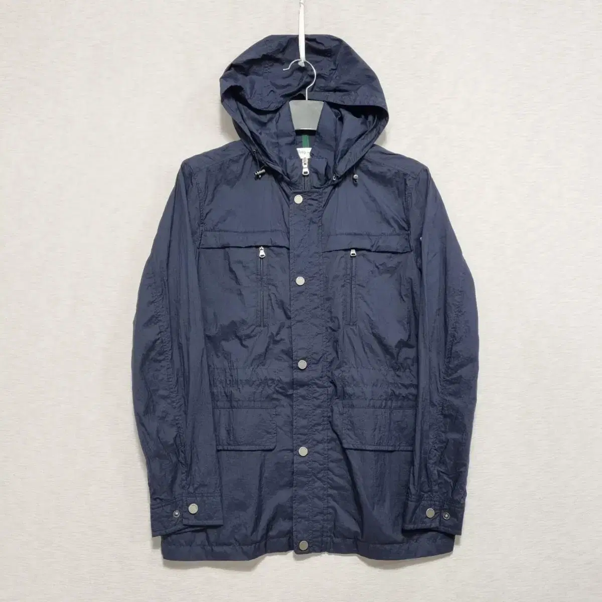 Lee Dong-soo Lightweight parka jacket for the transitional season Navy 100-1008