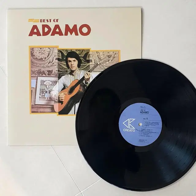 LP ㅡ  ADAMO / Best of Adamo