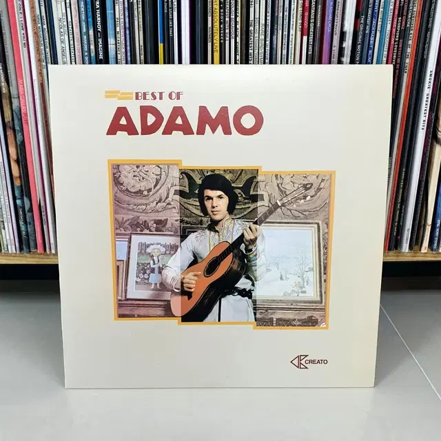 LP ㅡ  ADAMO / Best of Adamo