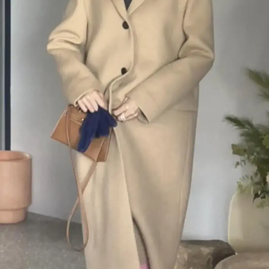 (새상품) 쎄모먼 코트 VIRGIN WOOL Coat