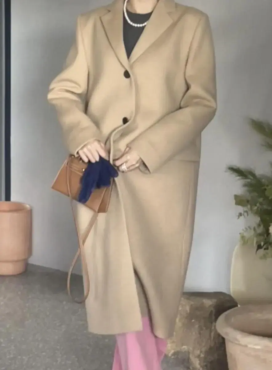 (새상품) 쎄모먼 코트 VIRGIN WOOL Coat