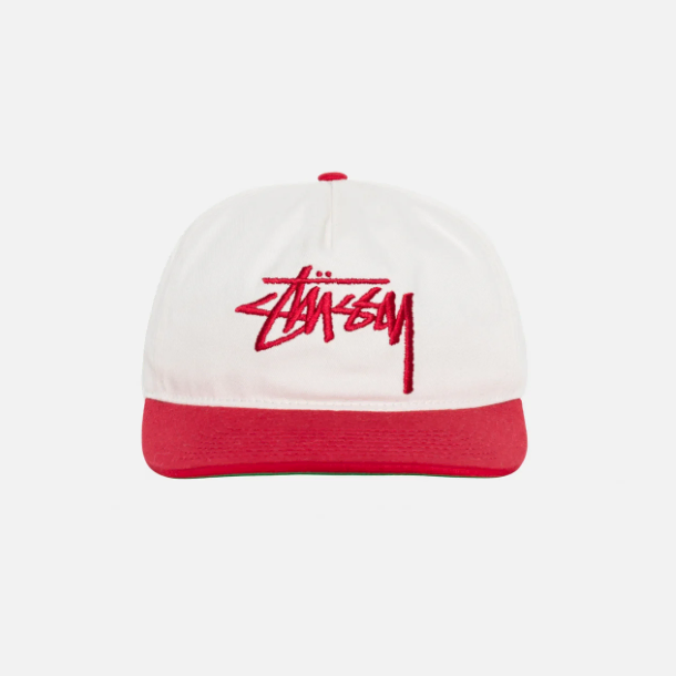 STUSSY 스투시 미드뎁스 빅 로고 스냅백 볼캡