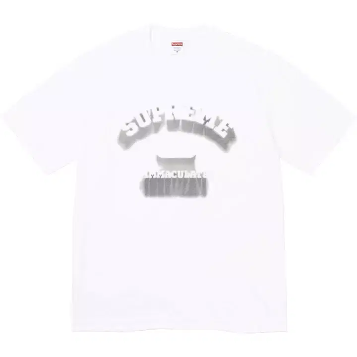 정품 S,M,L,XL 슈프림 쉐도우 티셔츠 네이비 24SS 슈프림반팔티