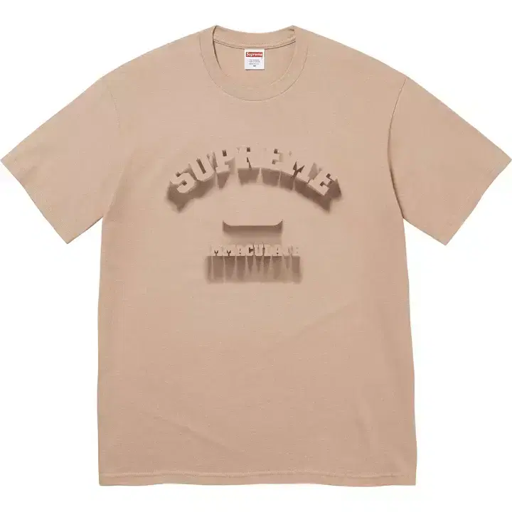 정품 S,M,L,XL 슈프림 쉐도우 티셔츠 블랙 24SS