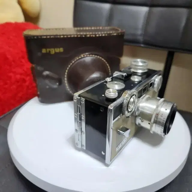 빈티지 미국 Argus C3 35mm 투톤칼라 Matchmatic 카메라