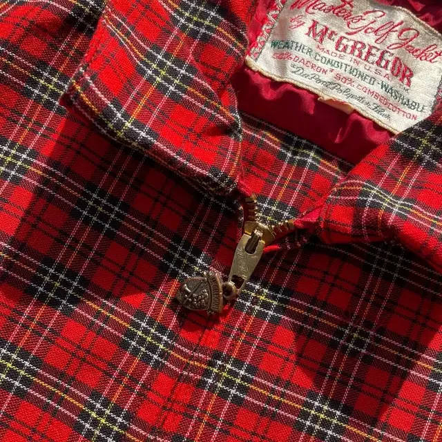 60s mcgregor tartan swingtop jacket