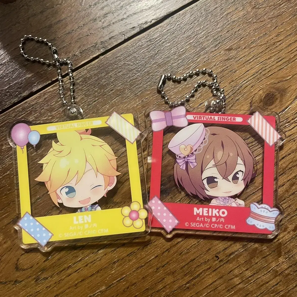 Pseka ren Meiko acrylic keyring bulk sell (including courier)