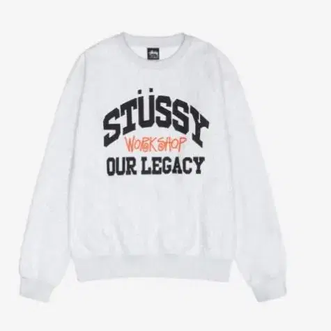 stussy 아워레가시  콜라보  크루넥