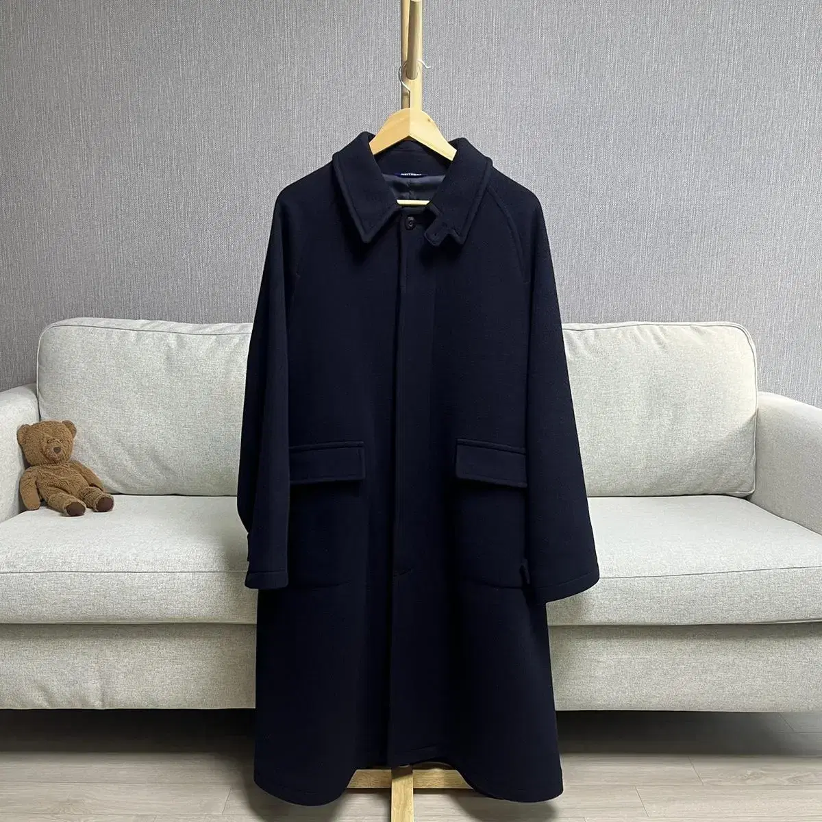 Neithers Wool Balmacaan Coat