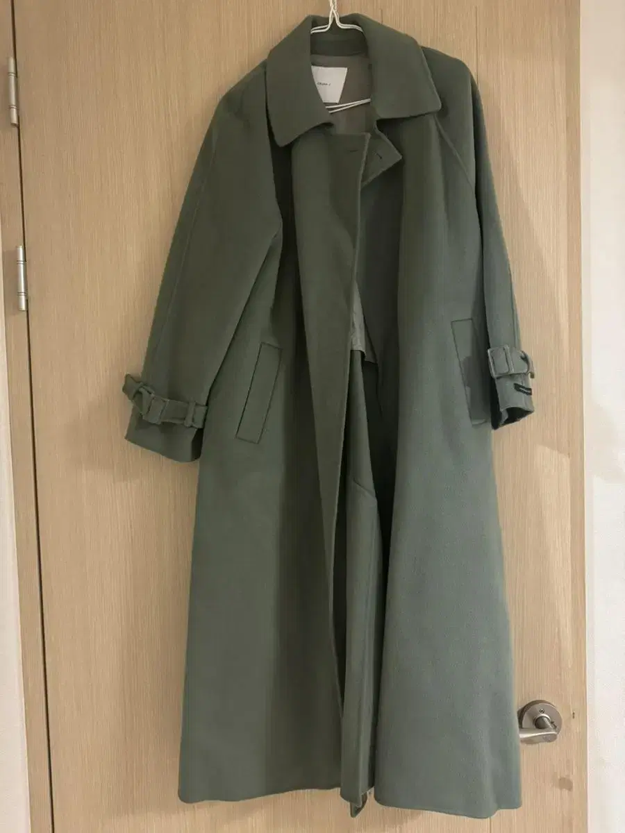 Crush Jay's own wool coat