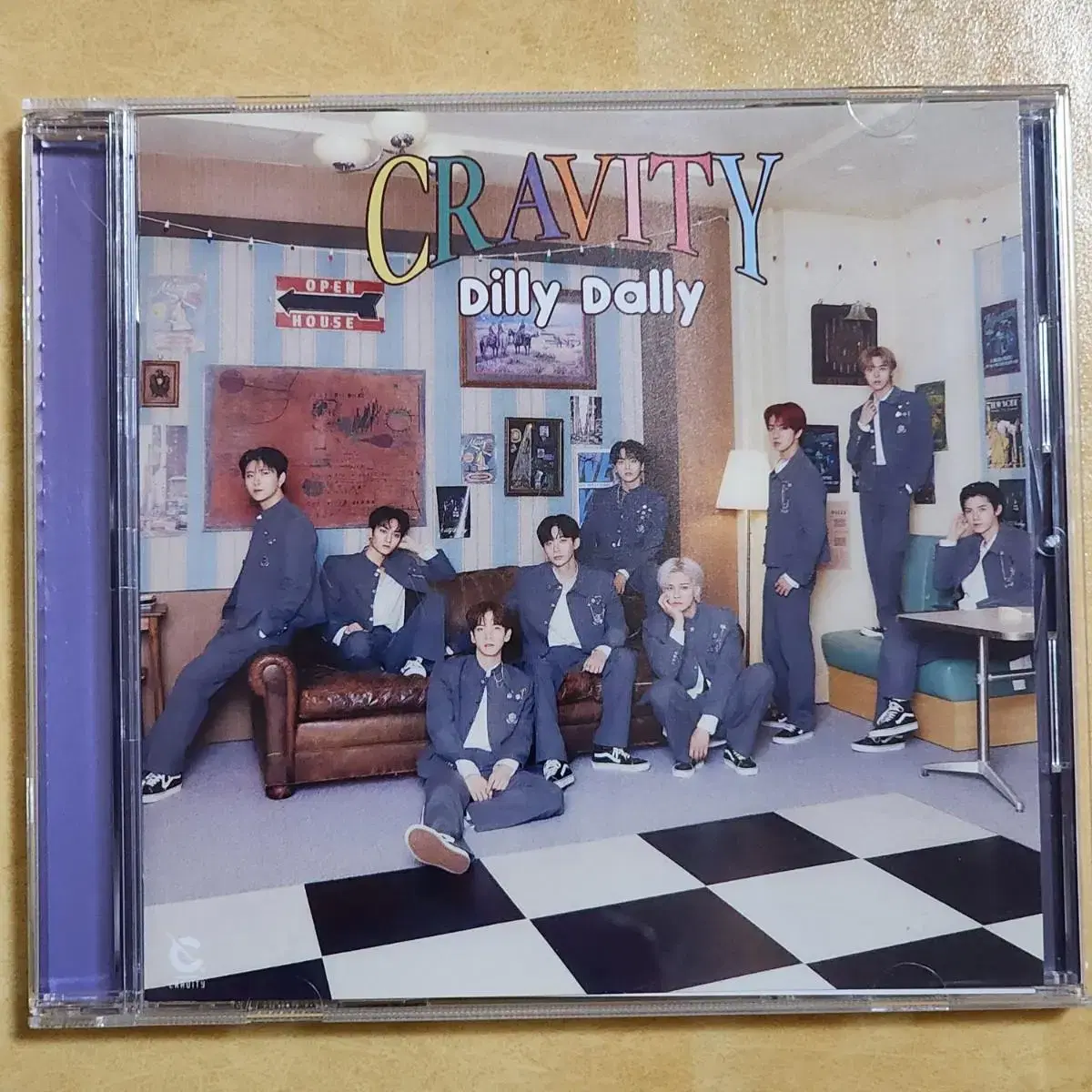 Cravity Japan unsealed album dilly dally