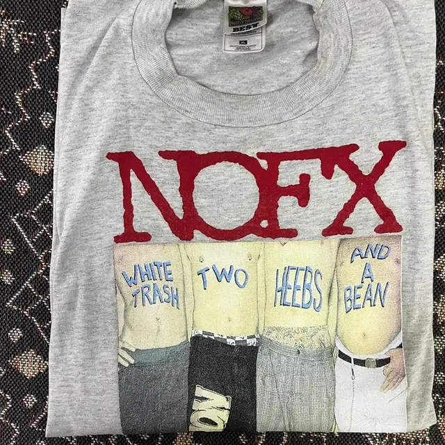 90s 빈티지 Nofx 밴드티 xl