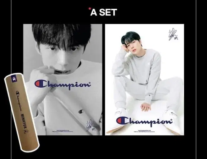 Monsta X lee minhyuk Champion poster WTS