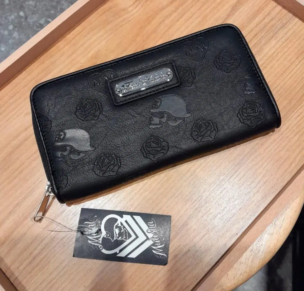 (NEW) Metallic Alicia Leather Long Wallet