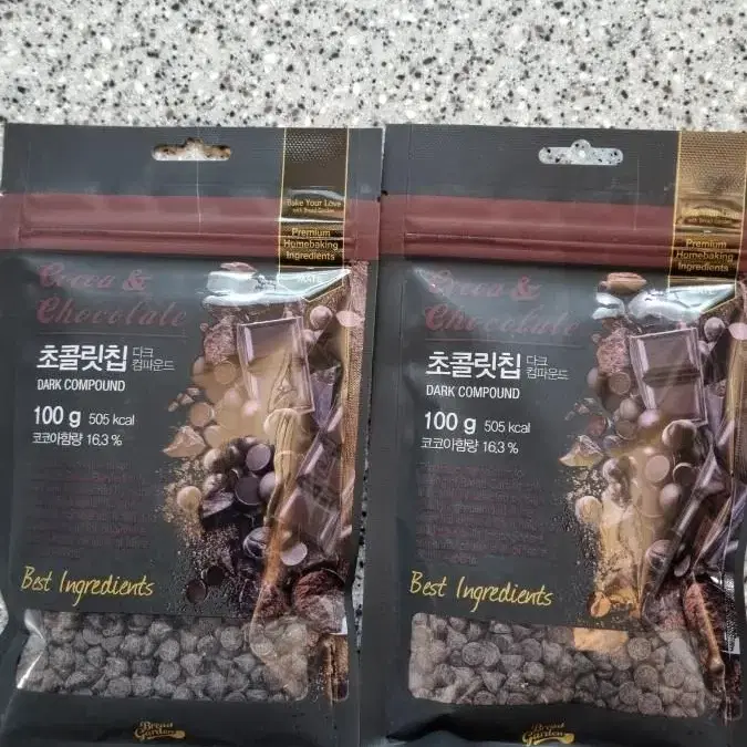 베이킹재료)초콜릿칩100g 판매합니다.