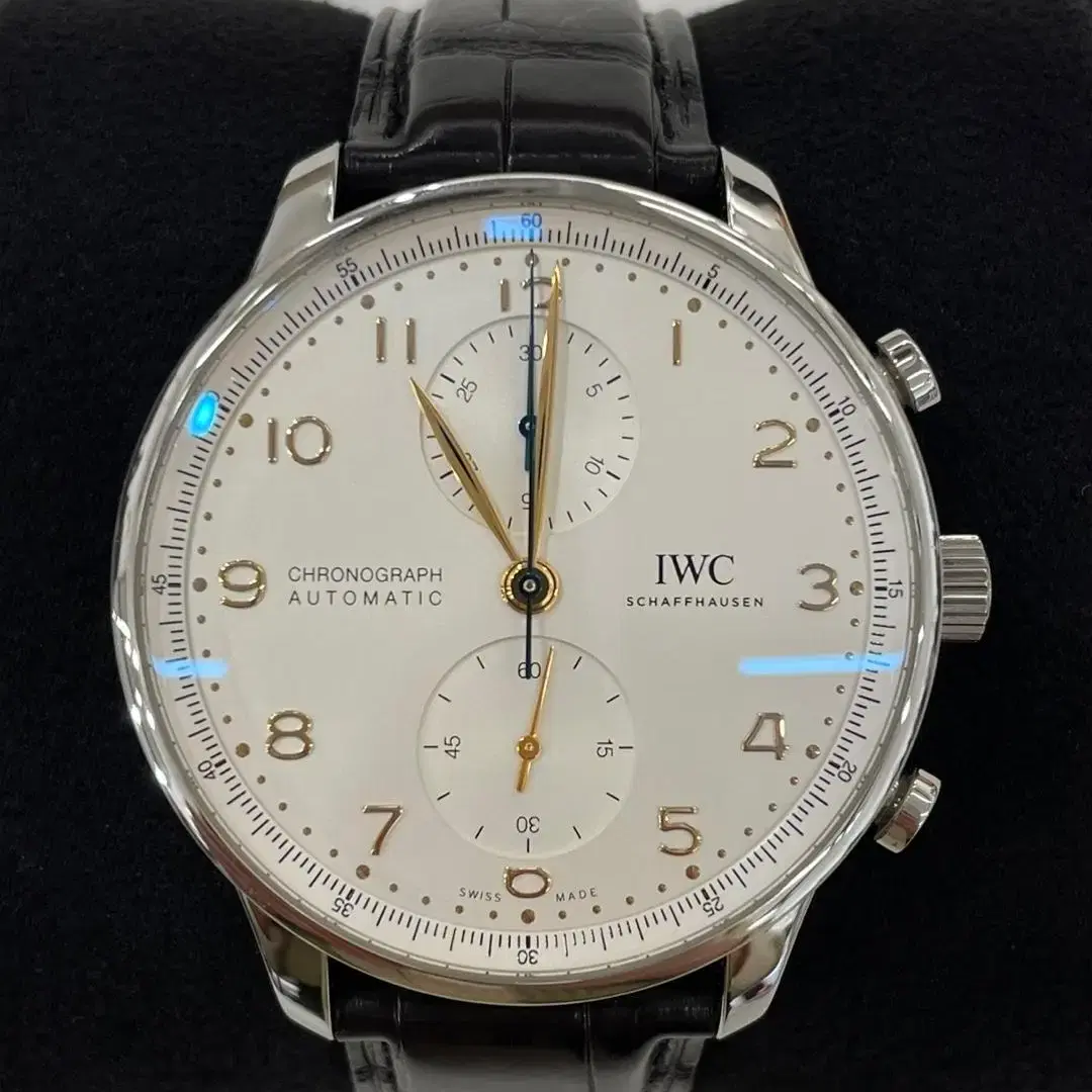 [다올 상인점] IWC 포르투기저 크로노 골드핸즈 19년 상태S