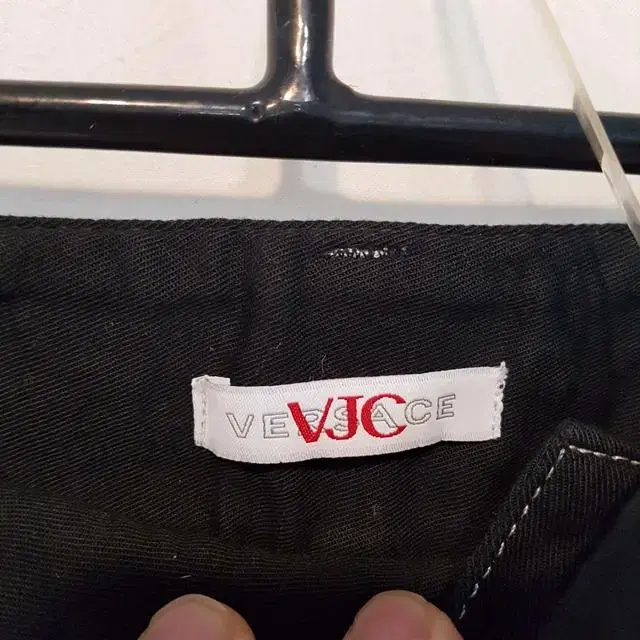 VERSACE VJC 베르사체 스판 팬츠 블랙