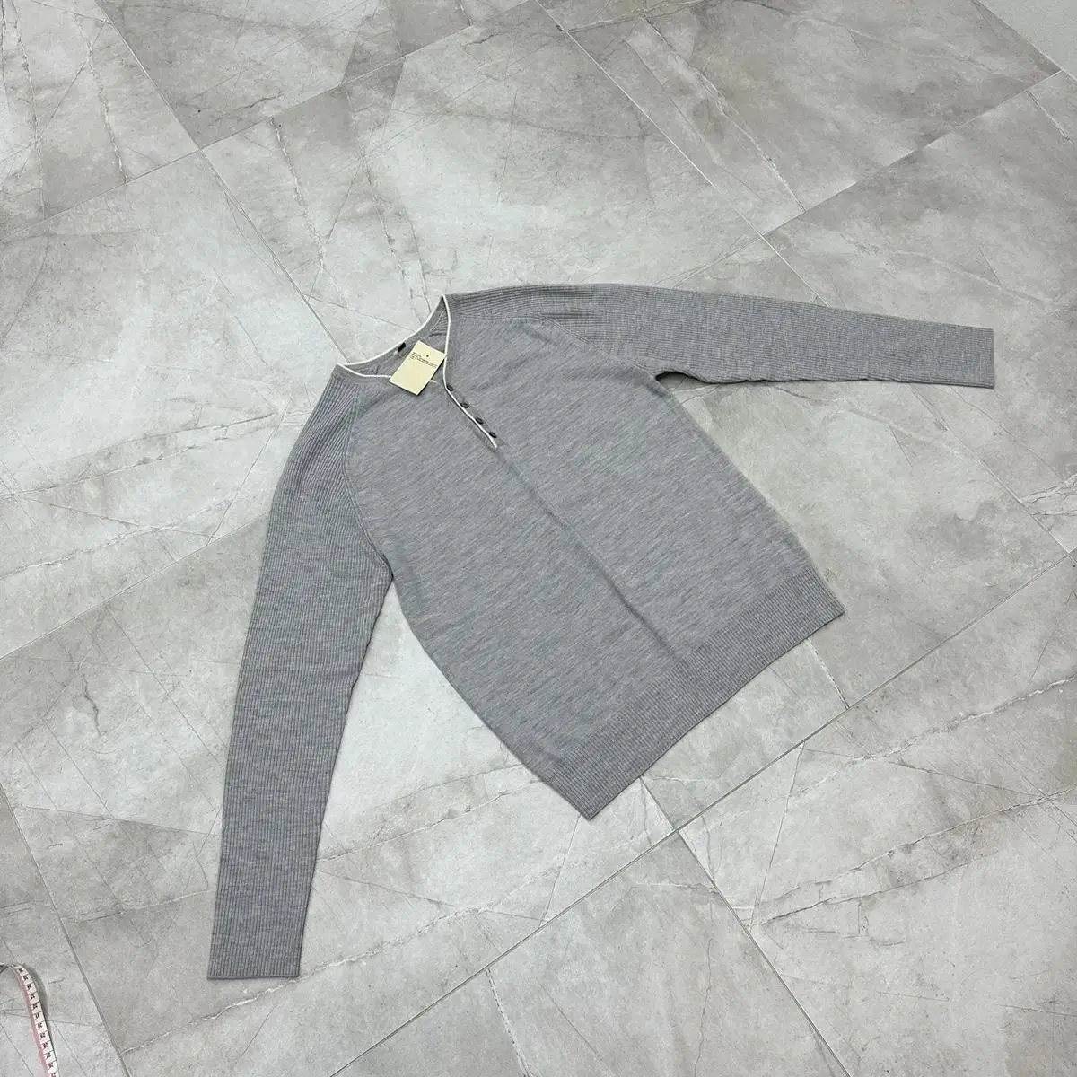 ItemNew Muji Pullover 100% Wool Knit Grey