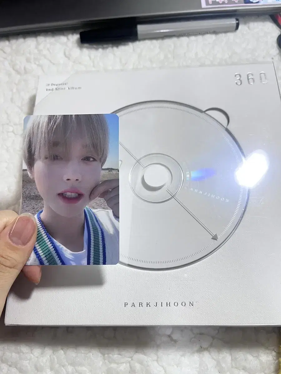 Park Jihoon Cheekbones photocard Mini 2집 360 album Sell in bulk