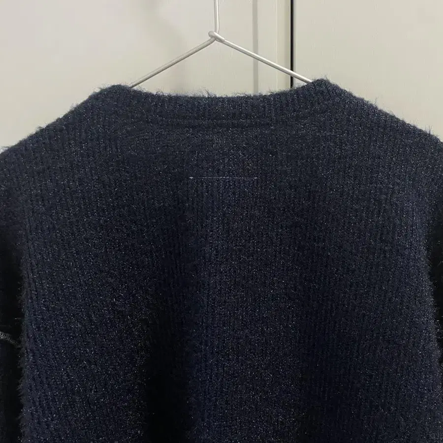 MM6 maison margiela blue top