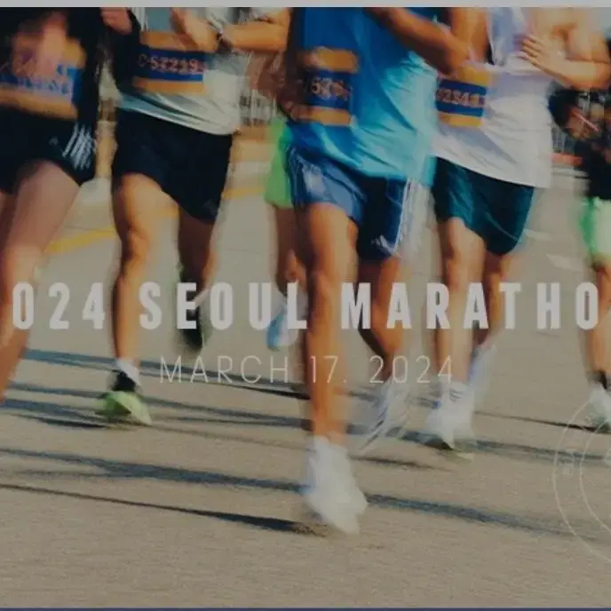 2024 서울마라톤 10km 배번 양도합니다.