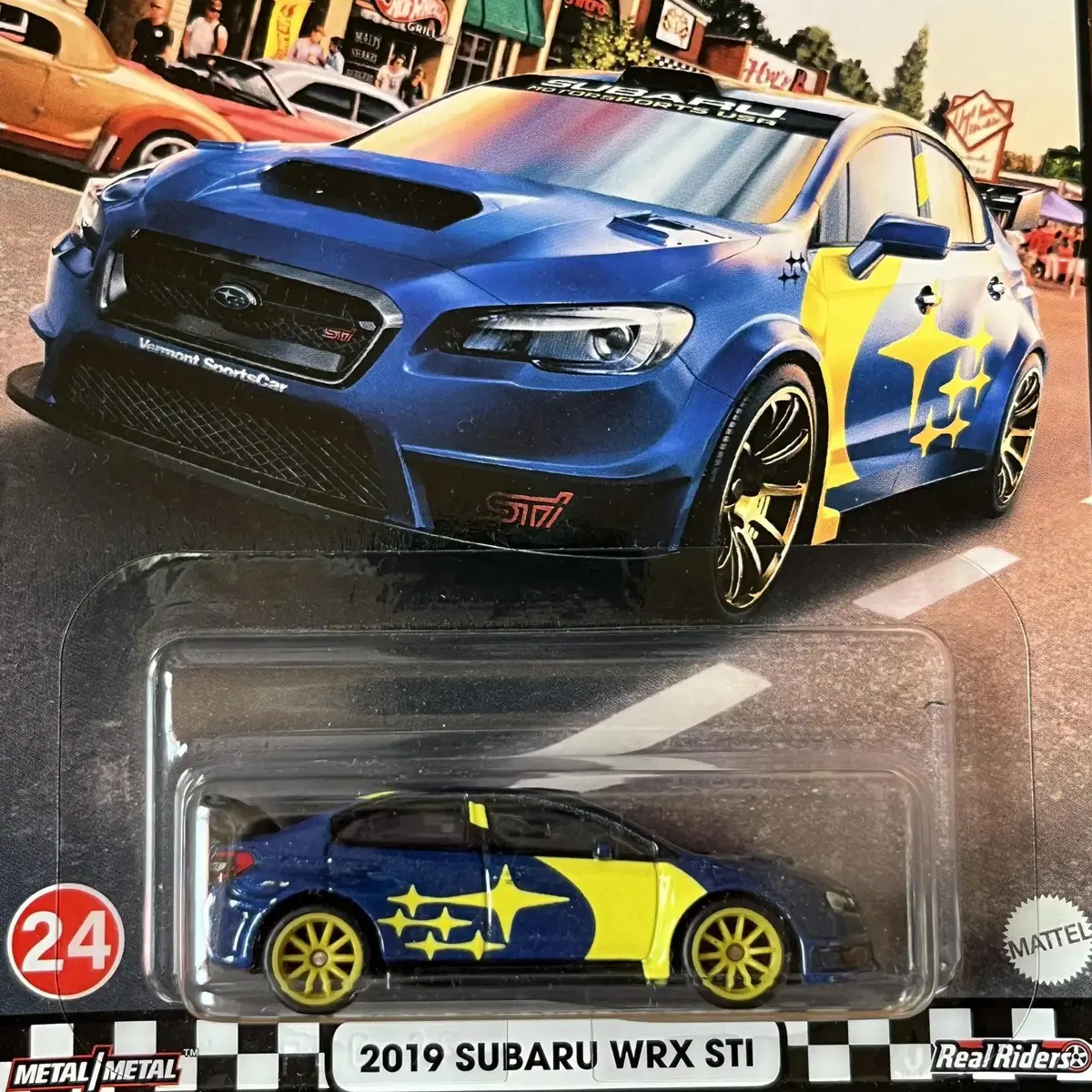 핫휠 블러바드 2019 스바루 SUBARU WRX STI