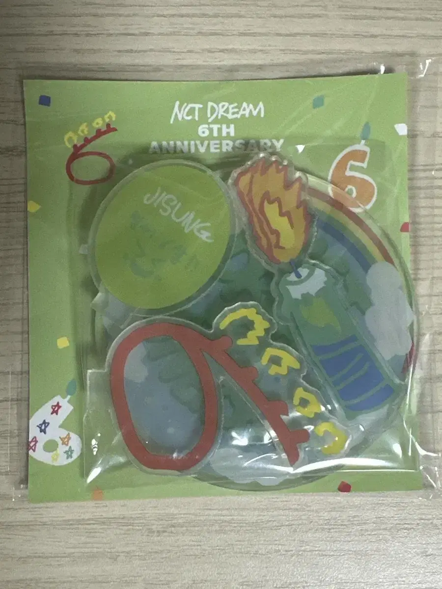 nct dream jisung 6th anniversary fanmeeting md acrylic stand