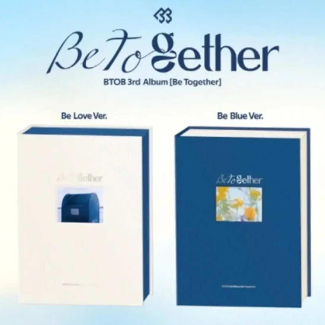 비투비 Be together (블루,화이트) 판매합니다!