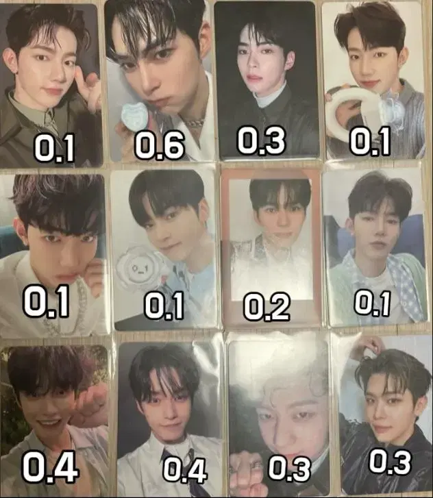 Baker photocard sell ! jiung Hao Matthew taerae hanbin (price down)