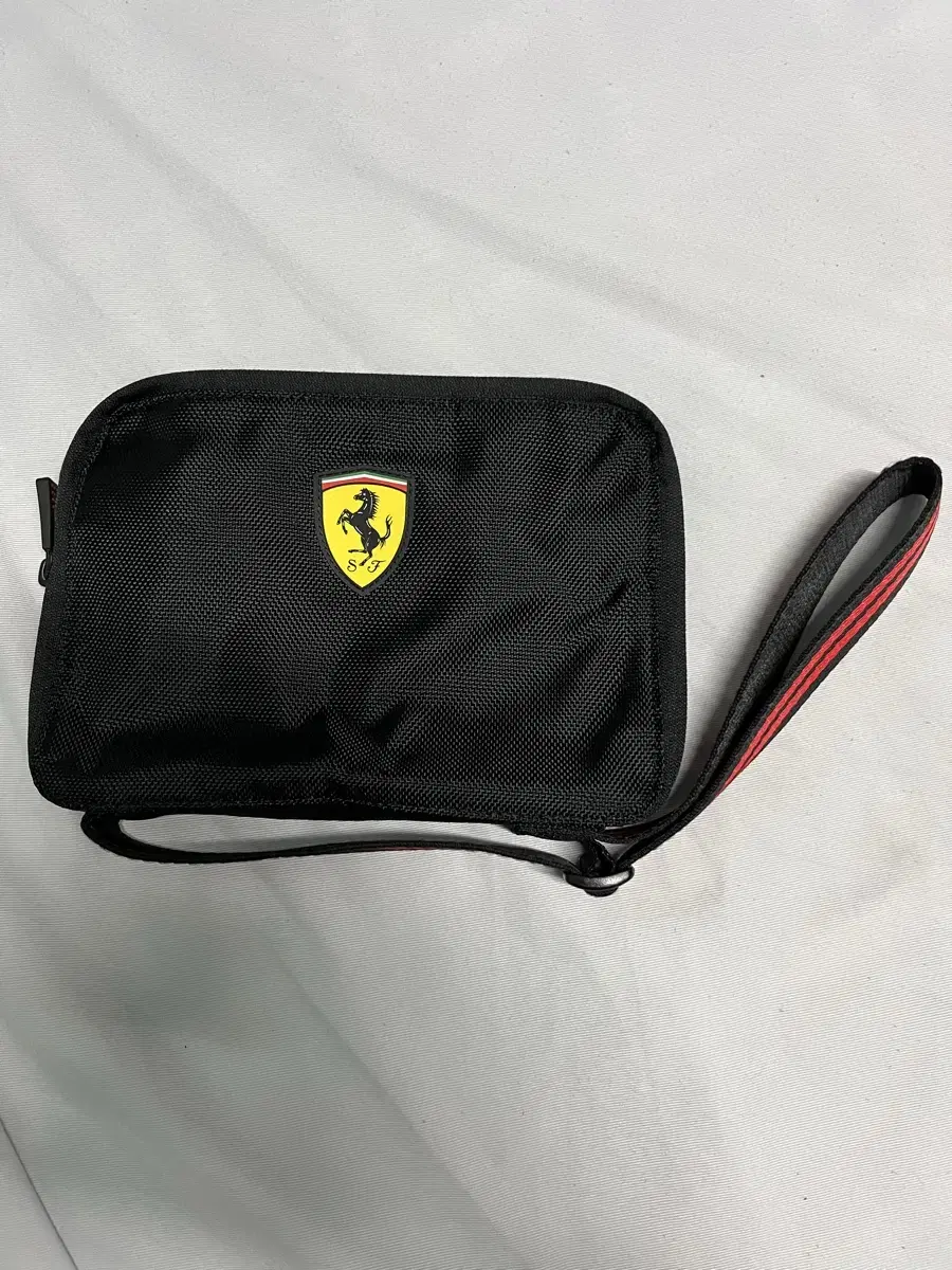 (Genuine) Ferrari pouch handbag clutch