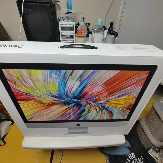 싸게팜imac 아이맥 27인치 i7 5500xt 512gb 풀박스 cto