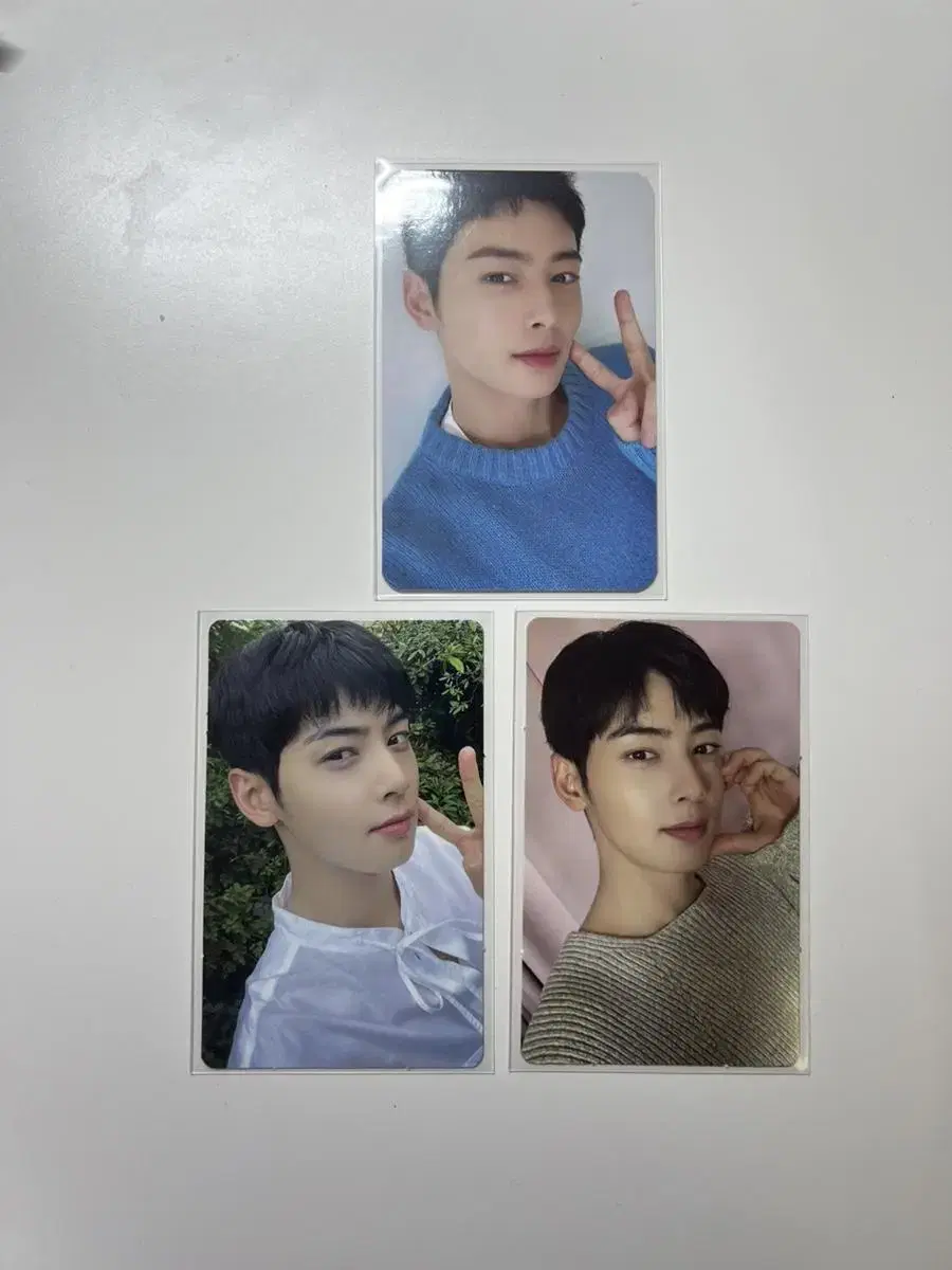 Cha Eunwoo photocard 5Kit Season's Greetings