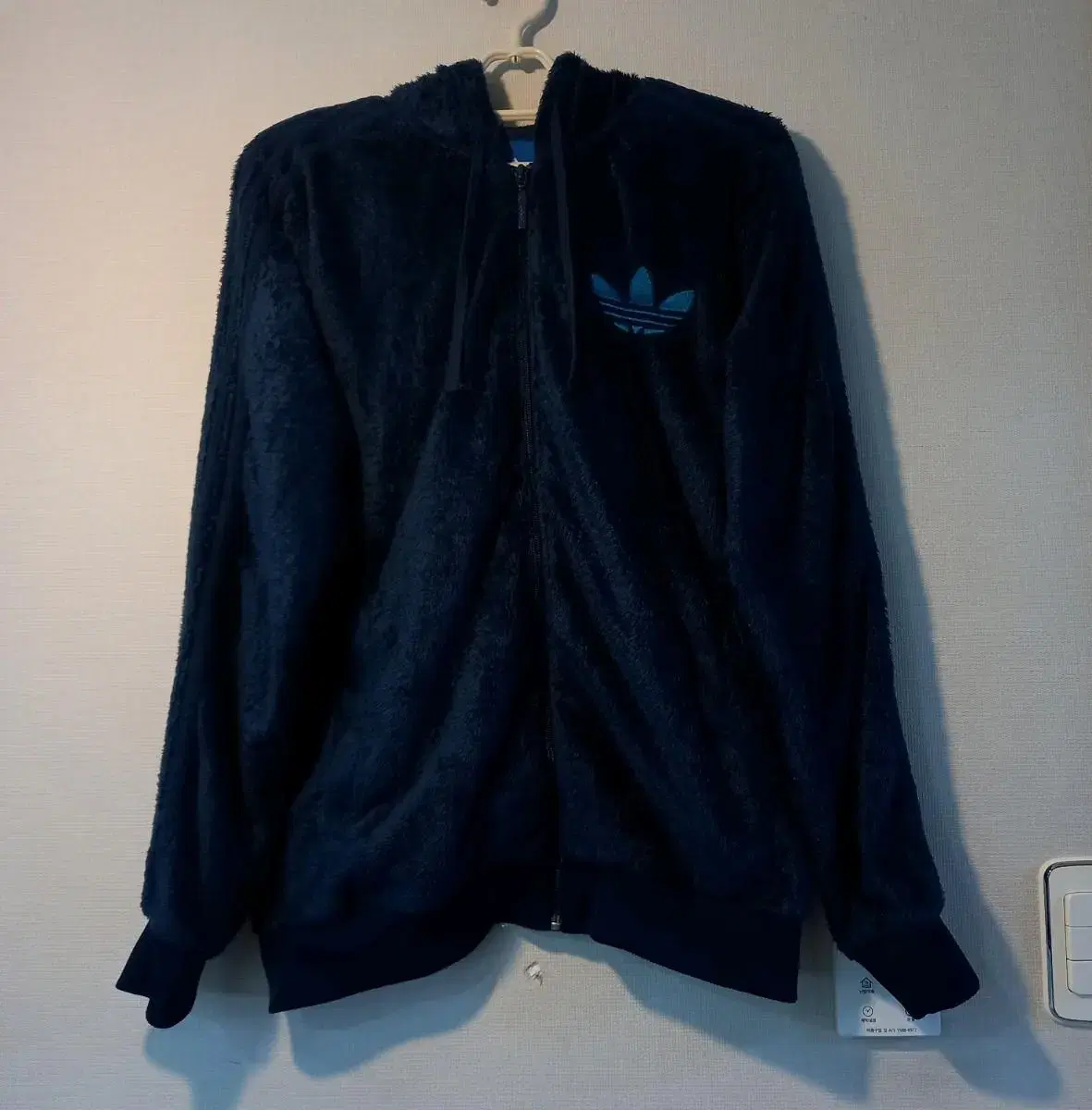 Adidas jin bloo velvet jersey jersey zip-up 100/L