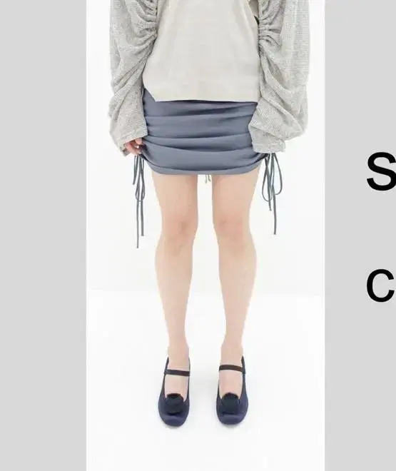 shop fairy string knit skirt