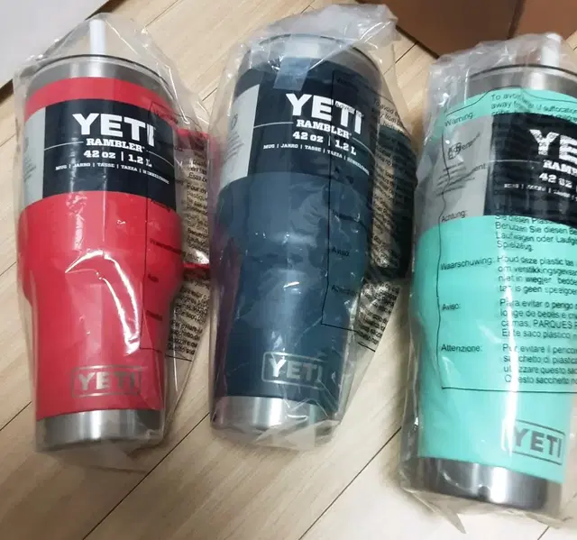 YETI 램블러 42oz 1.2L 예티 텀블러 대용량(식기세척기o)