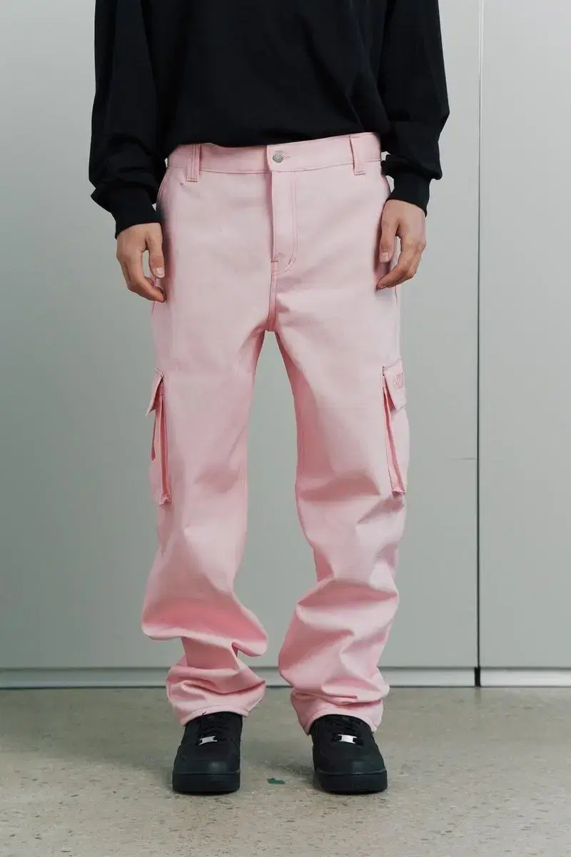 Plastic Products Cargo Pants Pink