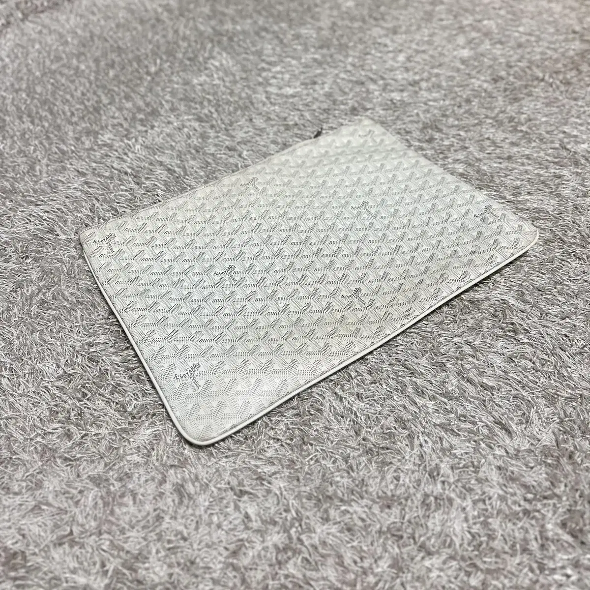 [rio] Goyard special White Senna GM Clutch