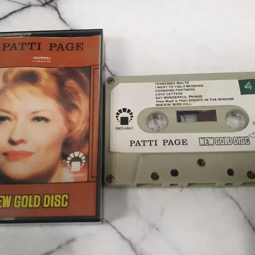 [수입반] PATTI PAGE 페티 페이지 카세트 테이프