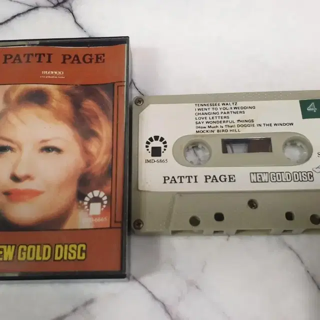 [수입반] PATTI PAGE 페티 페이지 카세트 테이프