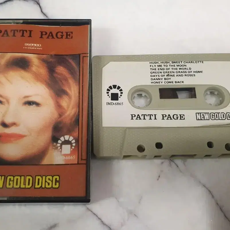 [수입반] PATTI PAGE 페티 페이지 카세트 테이프