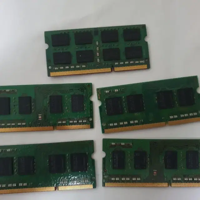 삼성 노트북 램 ddr3 4gb * 5개 일괄