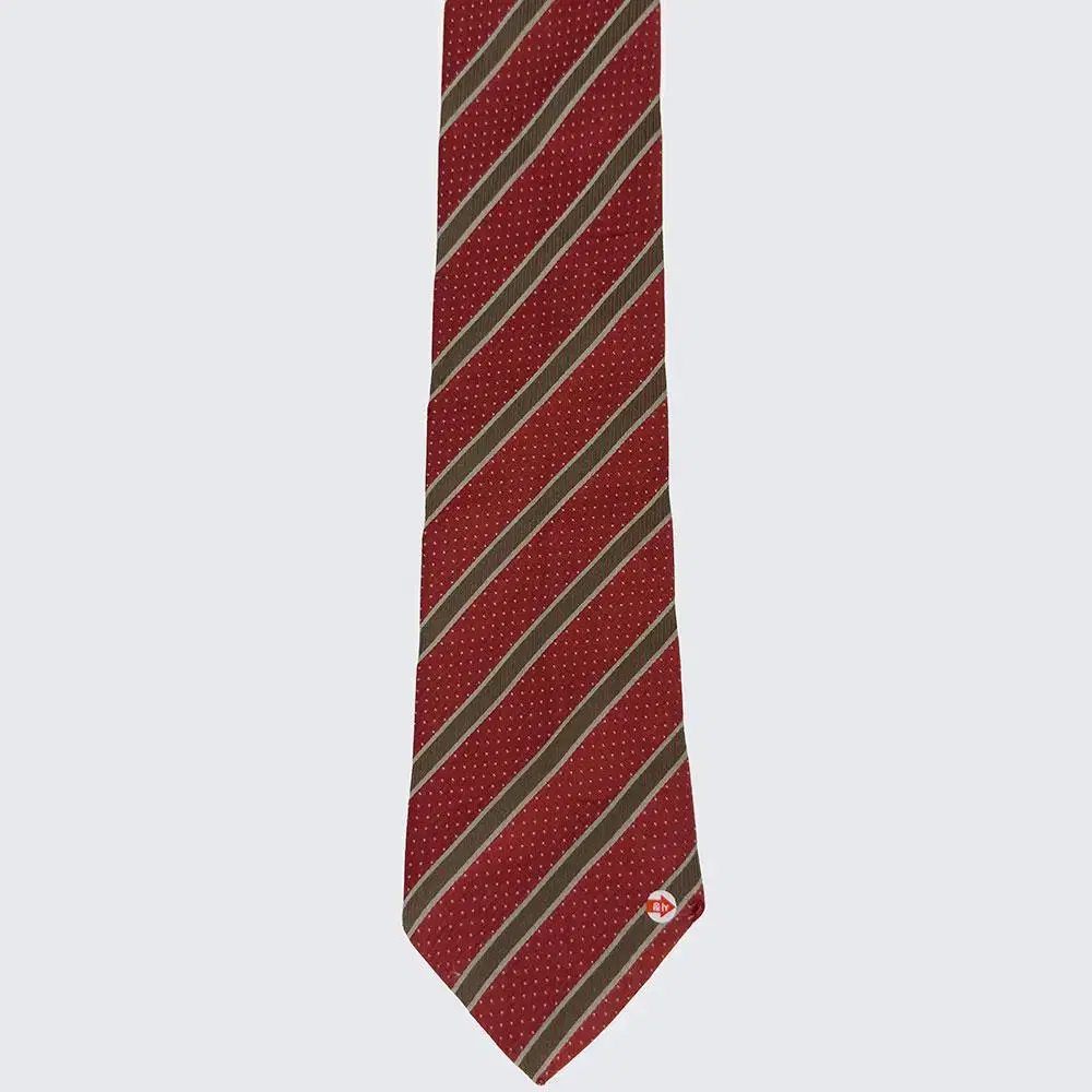 Givenchy GIVENCHY Striped Tie Silk Dog Vintage (19739)