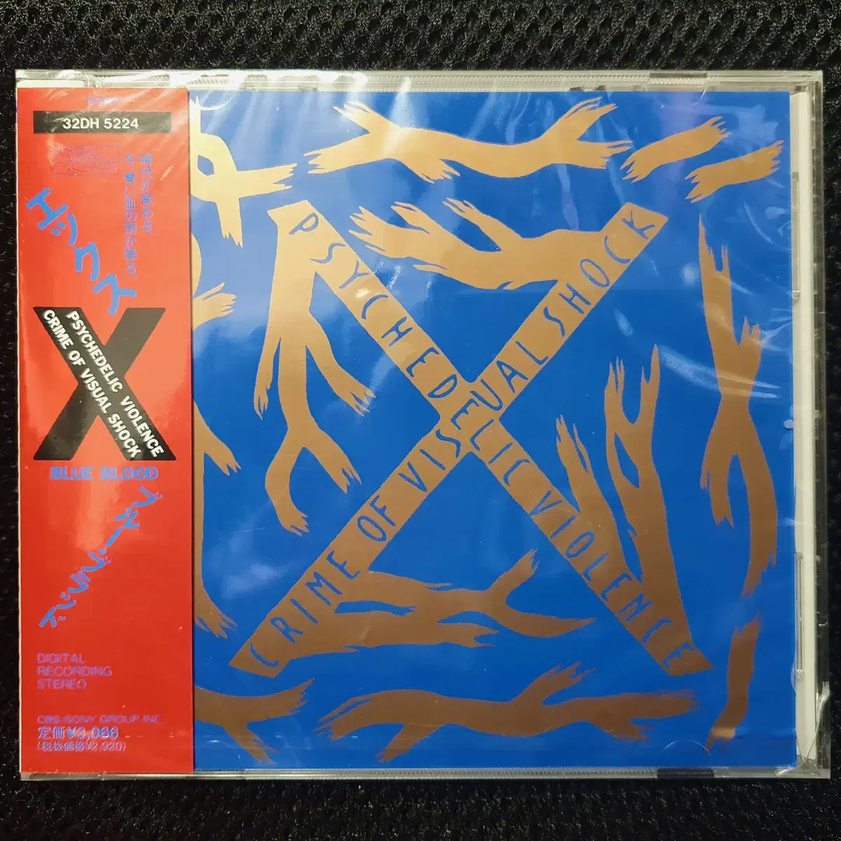 엑스 재팬 X JAPAN BLUE BLOOD CD 미개봉 신품