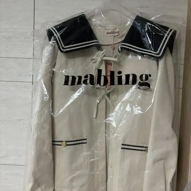 mabling/마블링 ribbon sailor jacket