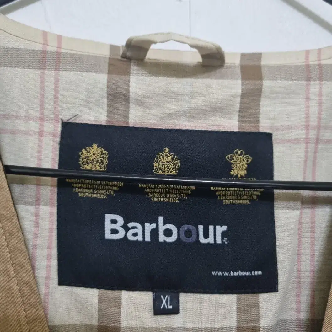 바버 Barbour 코튼 조끼 베스트/남성XL