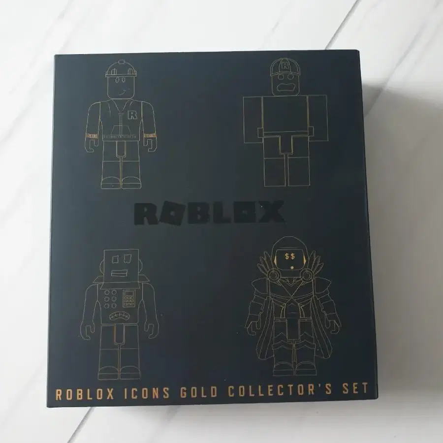 15주년 기념 ROBLOX 아이콘 골드 컬렉션 세트(새상품급)