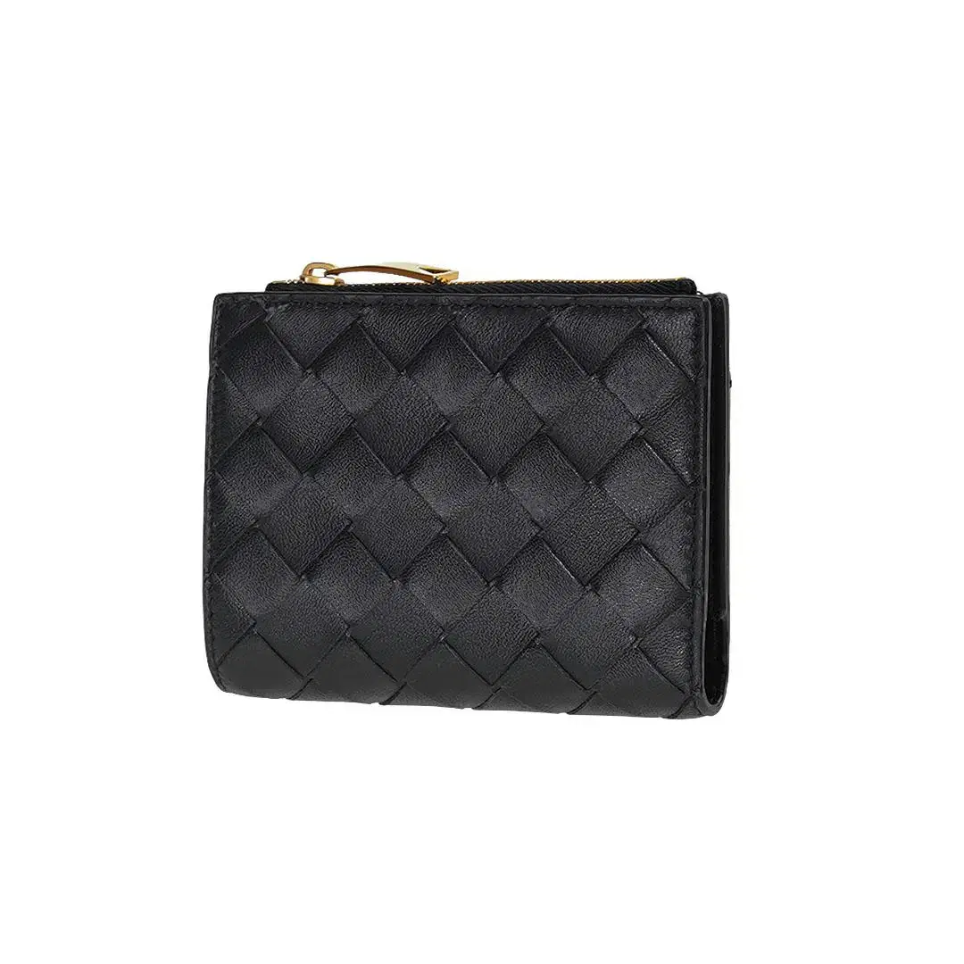 Bottega Veneta Intrecciato Zipper Wallet 707601 VCP33 8837